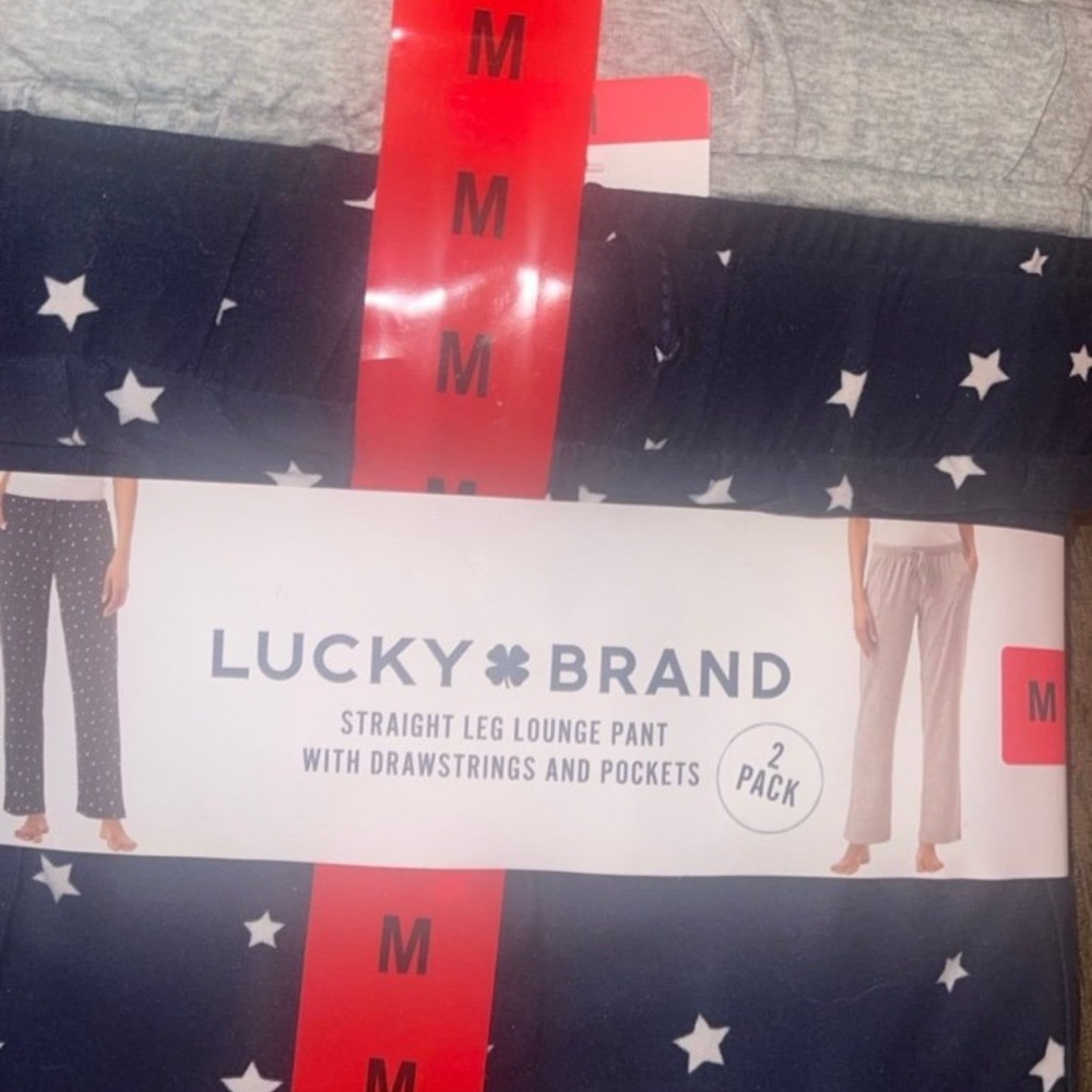 Lucky Brand 2-pc pants lounge size medium